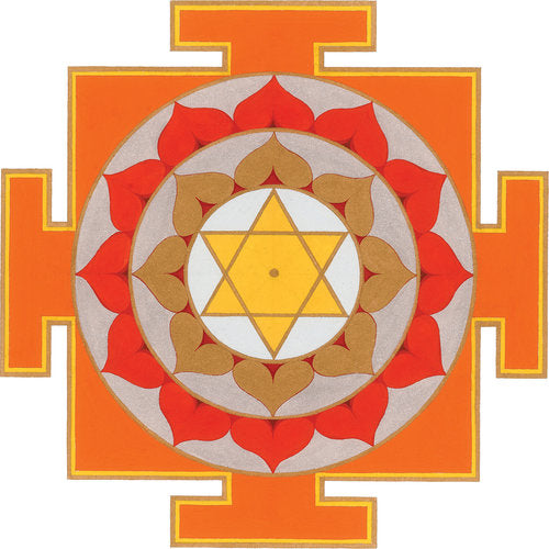 Painting the Sun Yantra: A Journey into Inner Power and Vitality