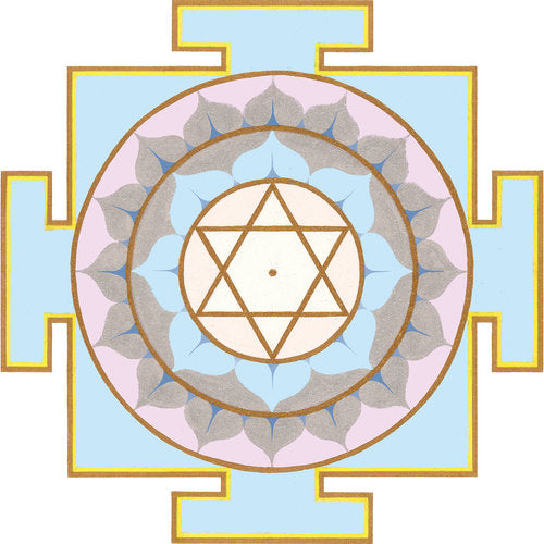 Painting the Moon Yantra: A Journey into Intuition and Emotional Balance