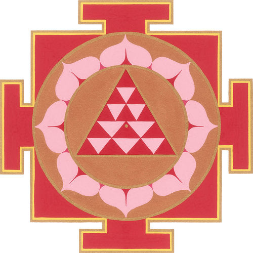 Painting the Mars Yantra: A Journey into Strength, Courage, and Determination