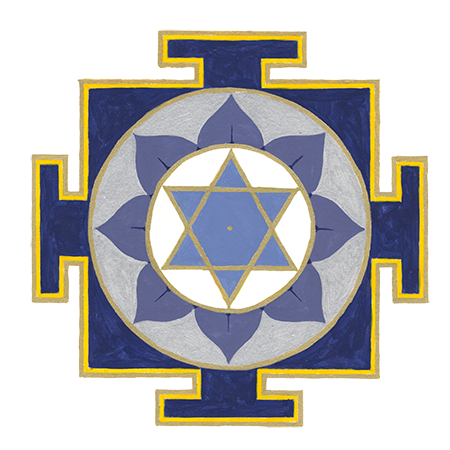 Painting the Saturn Yantra: A Journey into Discipline, Patience, and Inner Strength