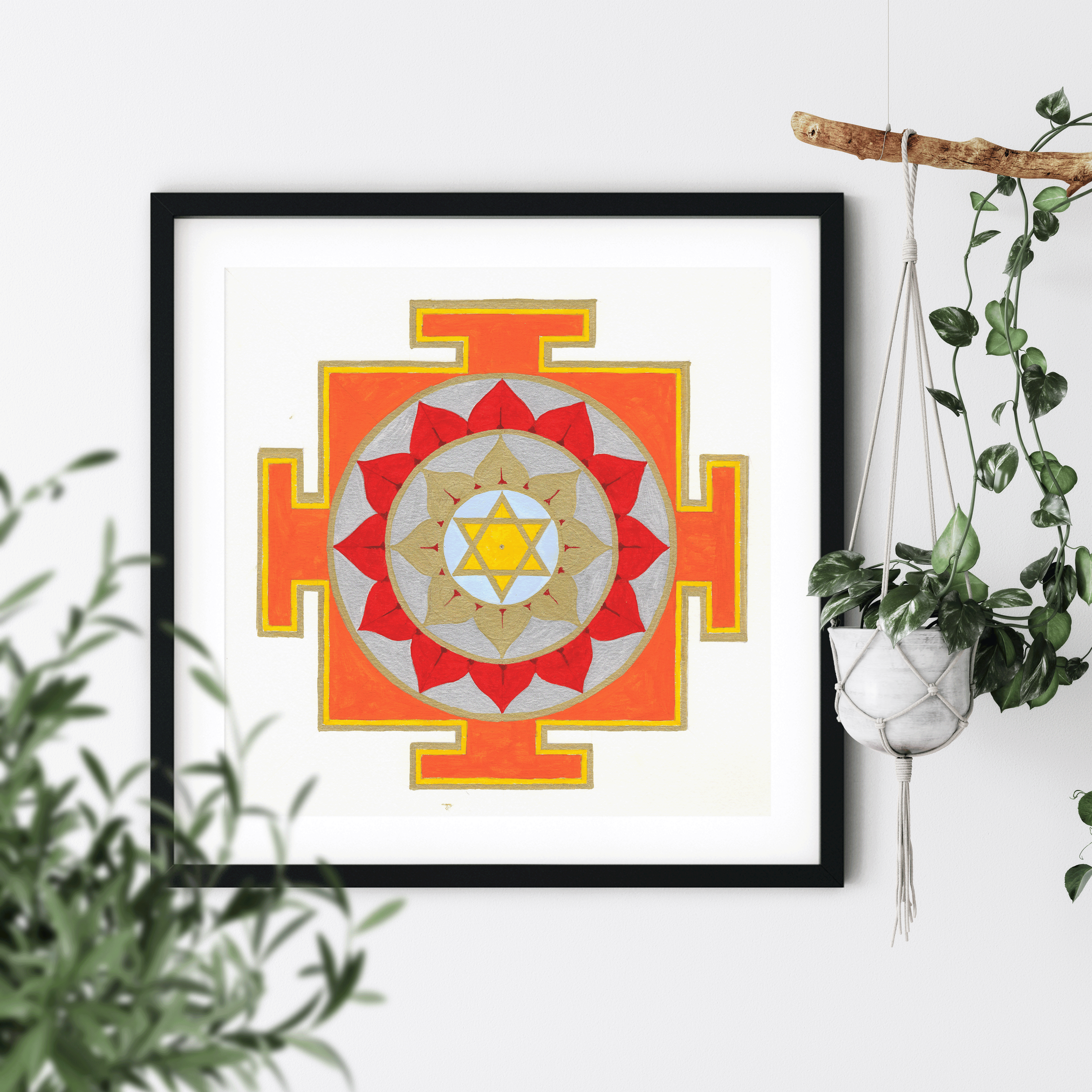 Painting the Sun Yantra: A Journey into Inner Power and Vitality