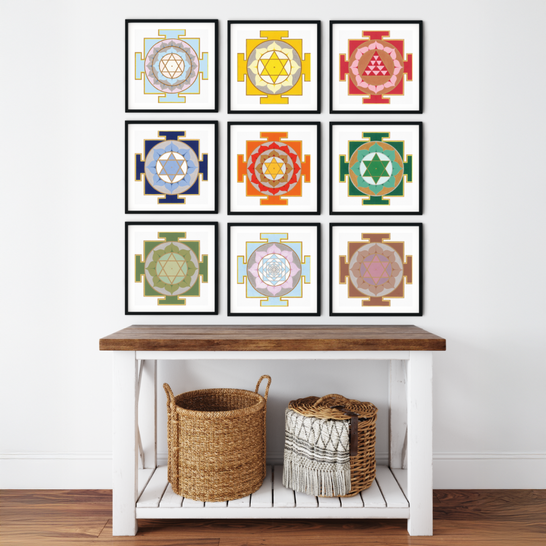 Painting Planetary Yantras: Align with the Cosmic Energies of the Planets