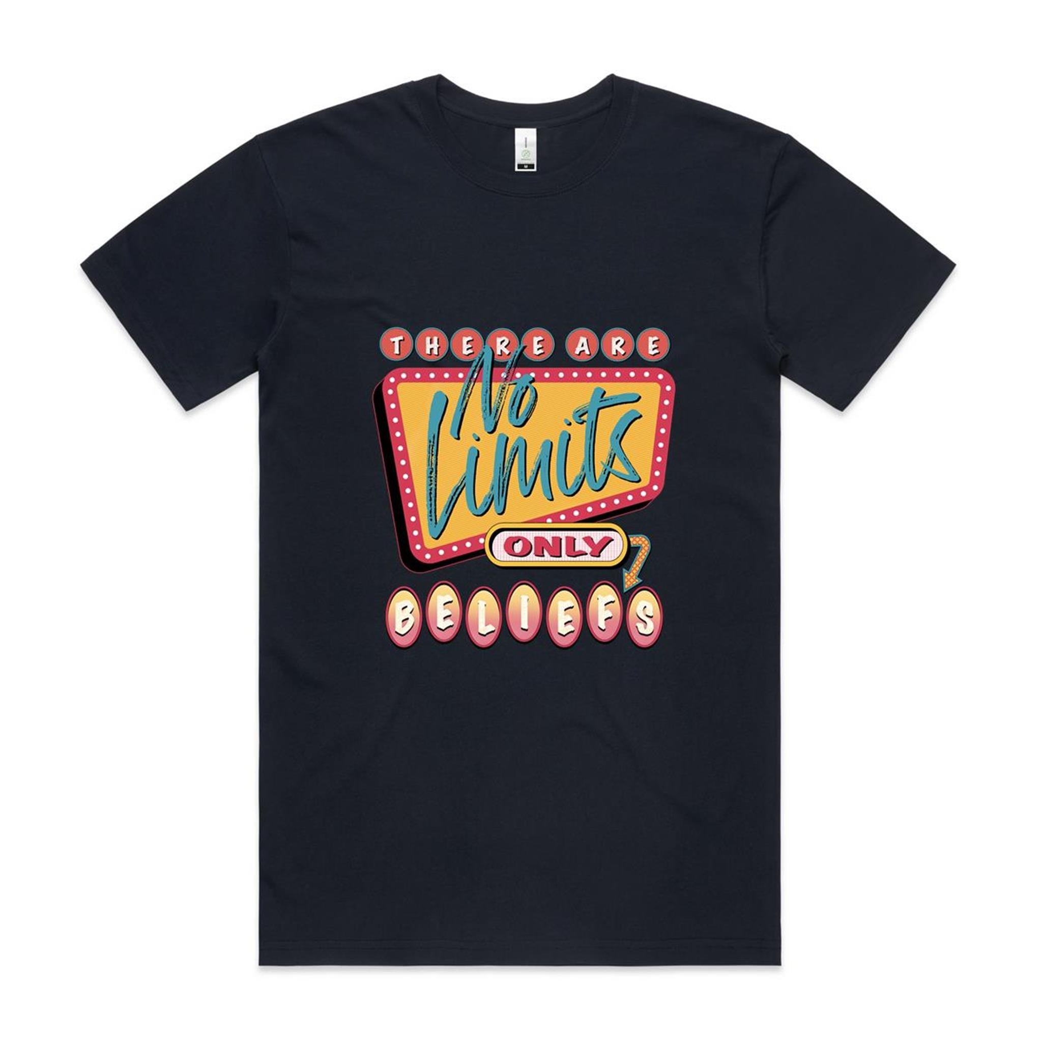 Limitless Retro AS Colour Staple Organic Tee