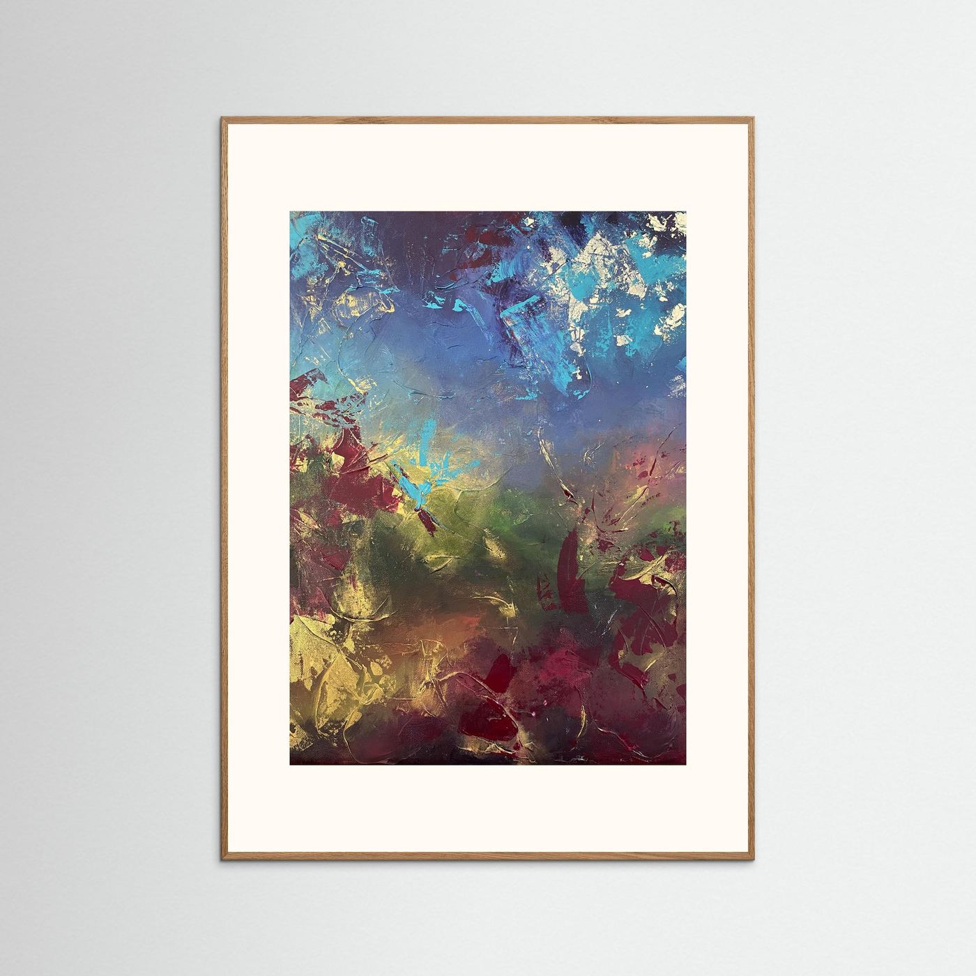“Dances with Light” Framed Giclée Art Print