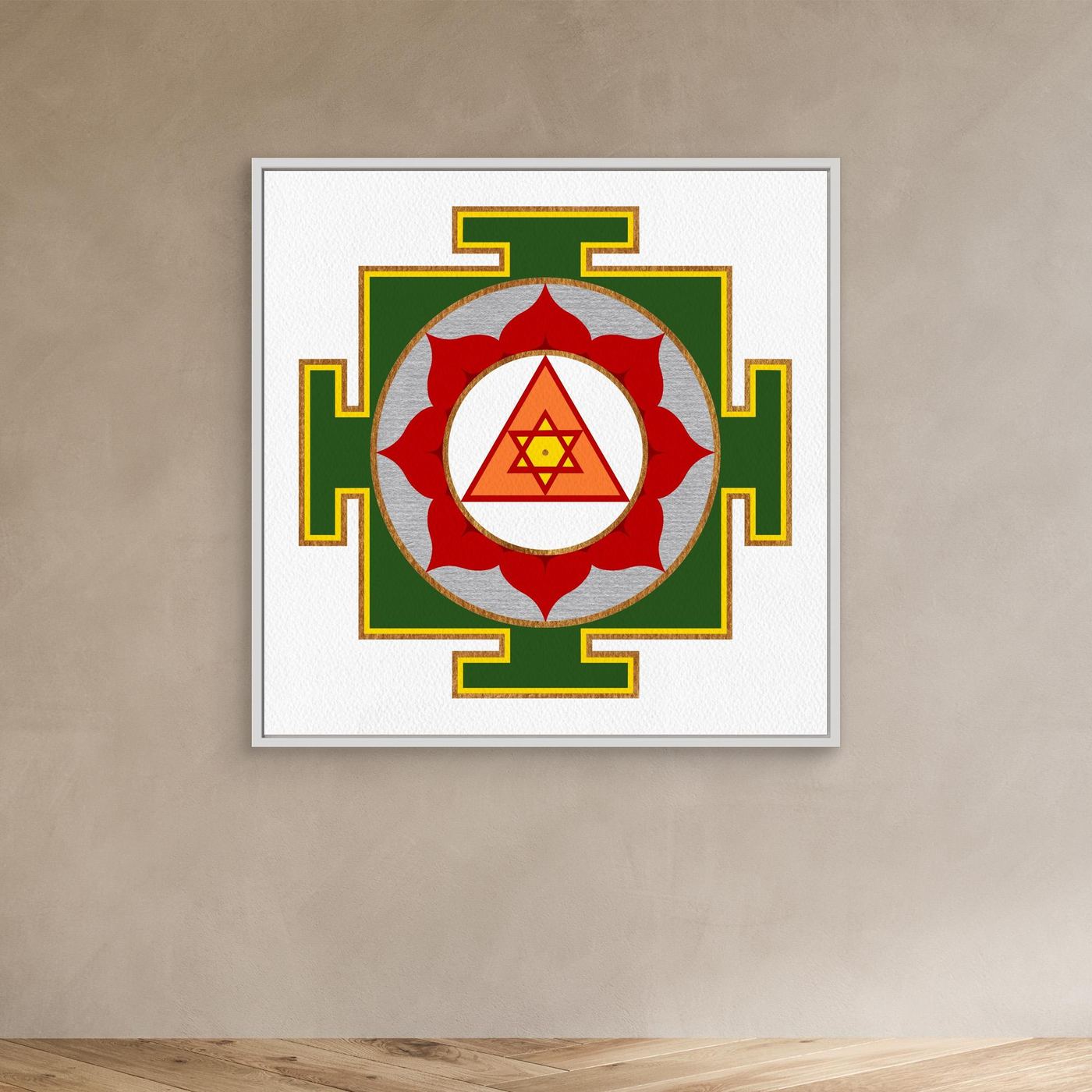 “Ganesha Yantra” Canvas Print