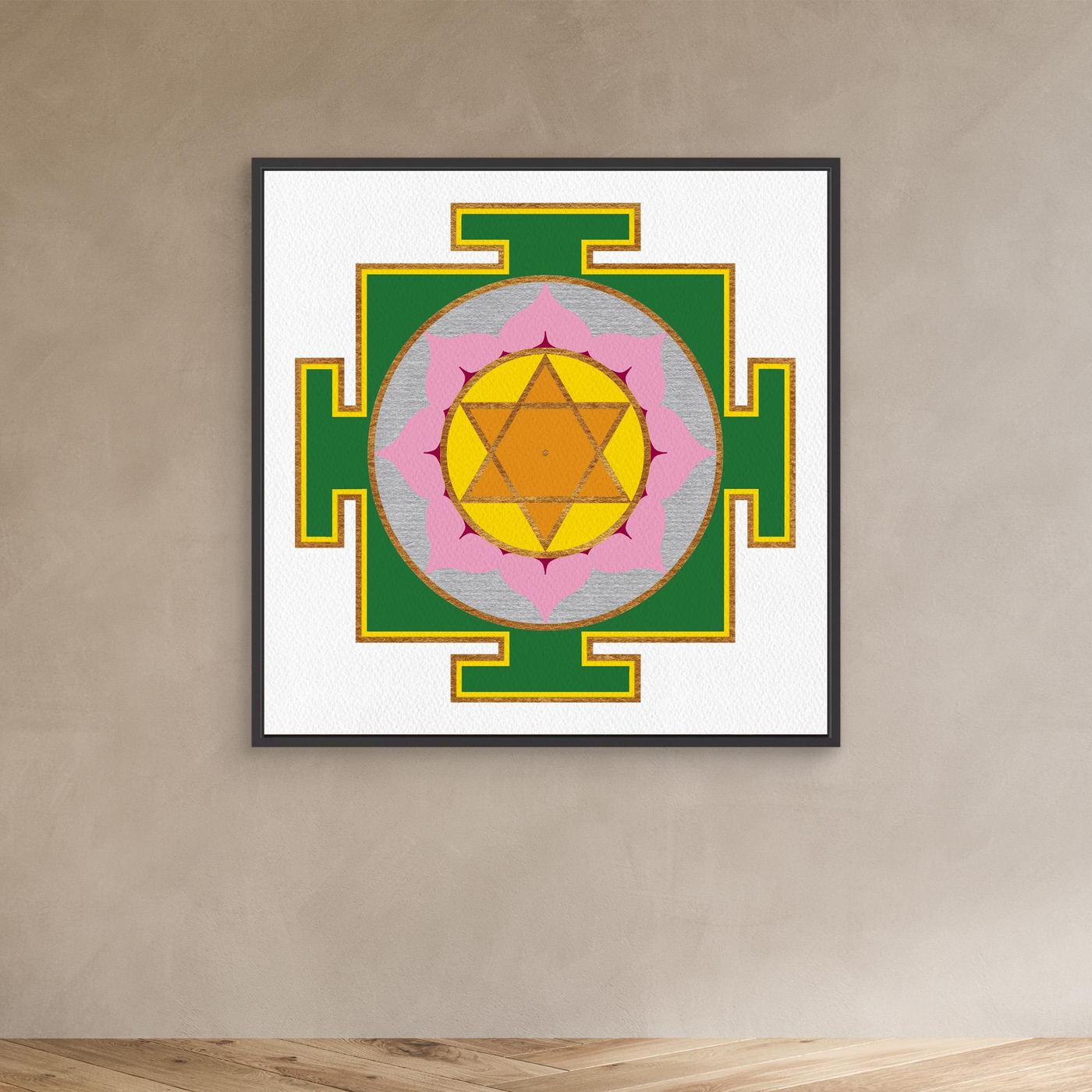 “Lakshmi Yantra” Canvas Print