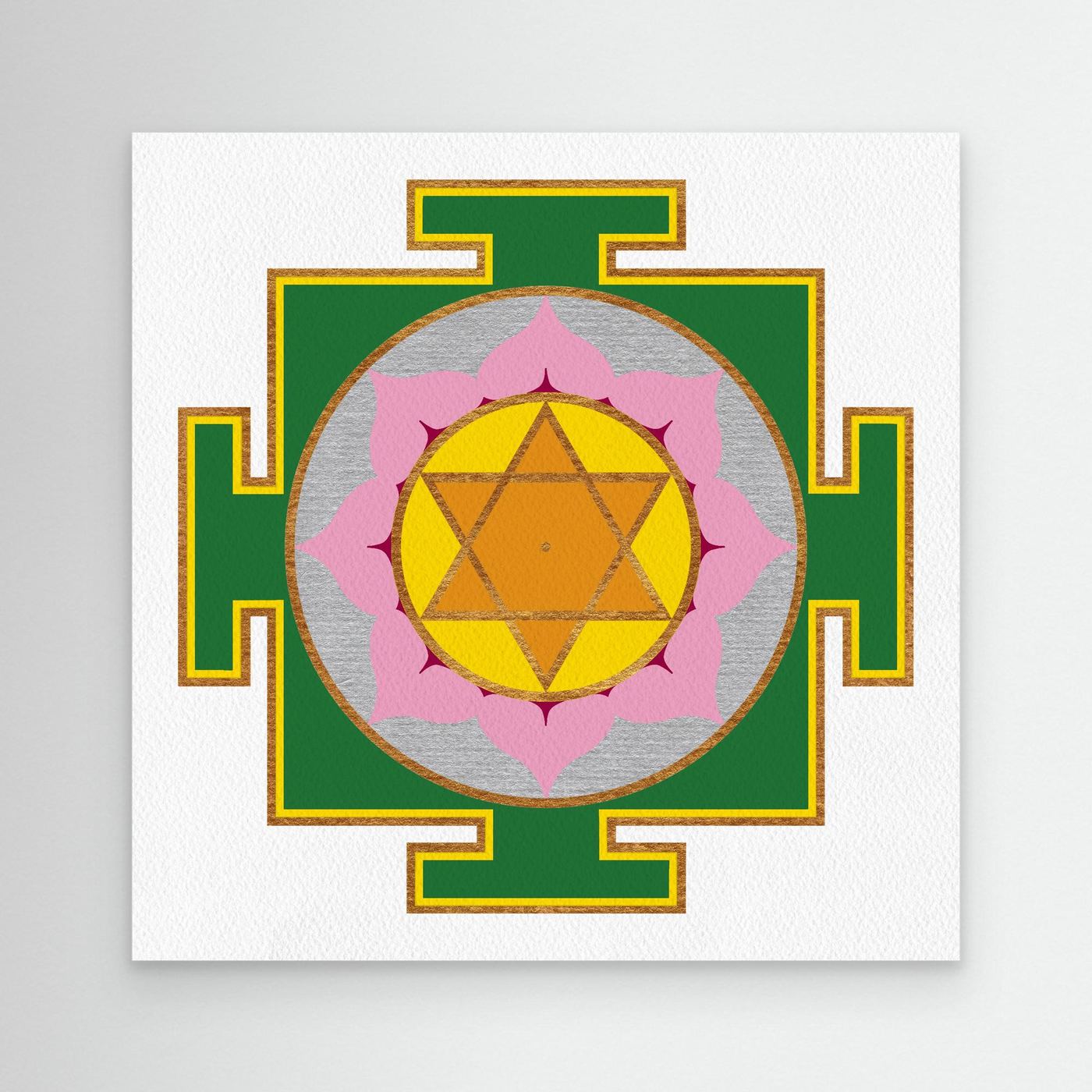 “Lakshmi Yantra” Canvas Print