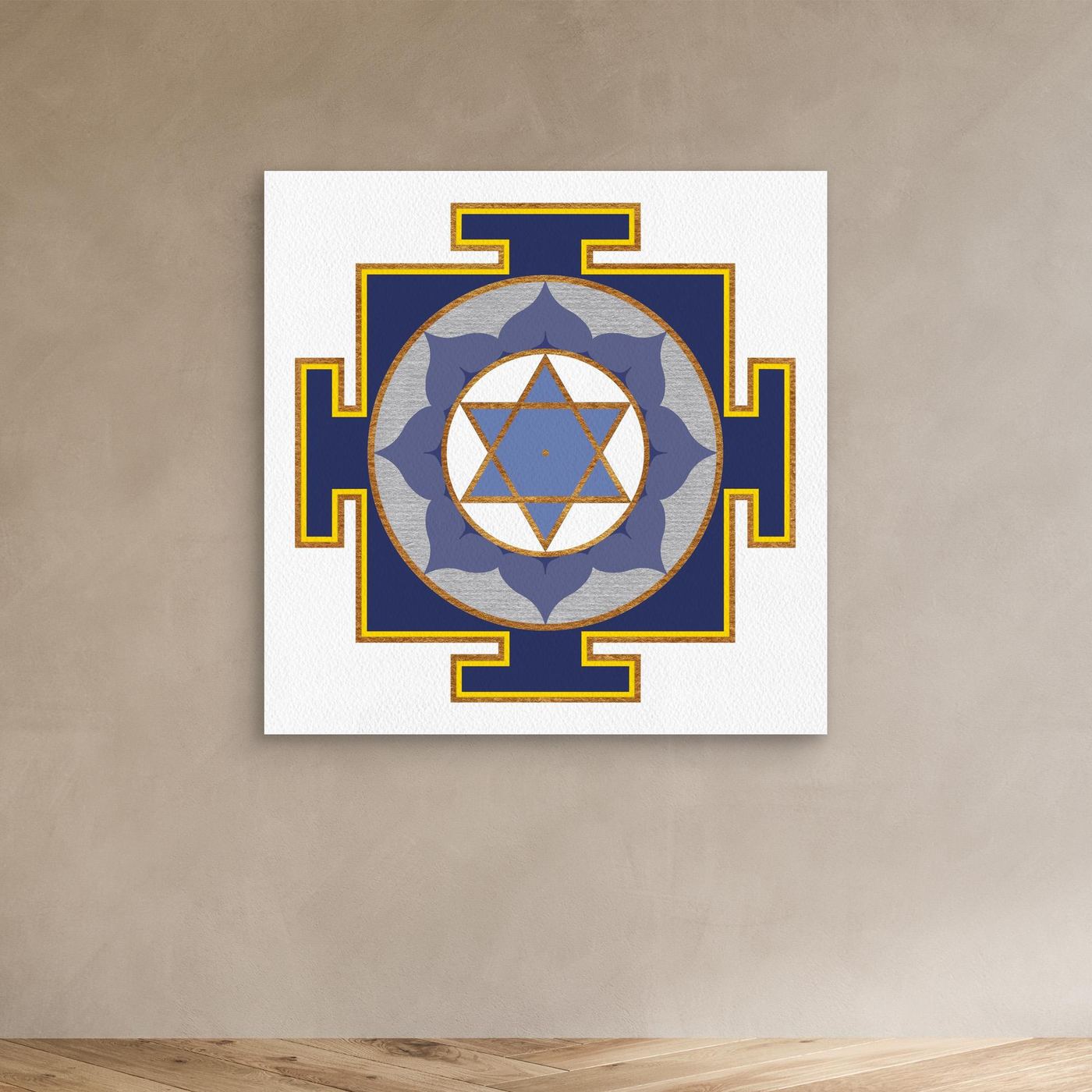“Saturn Yantra” Canvas Print