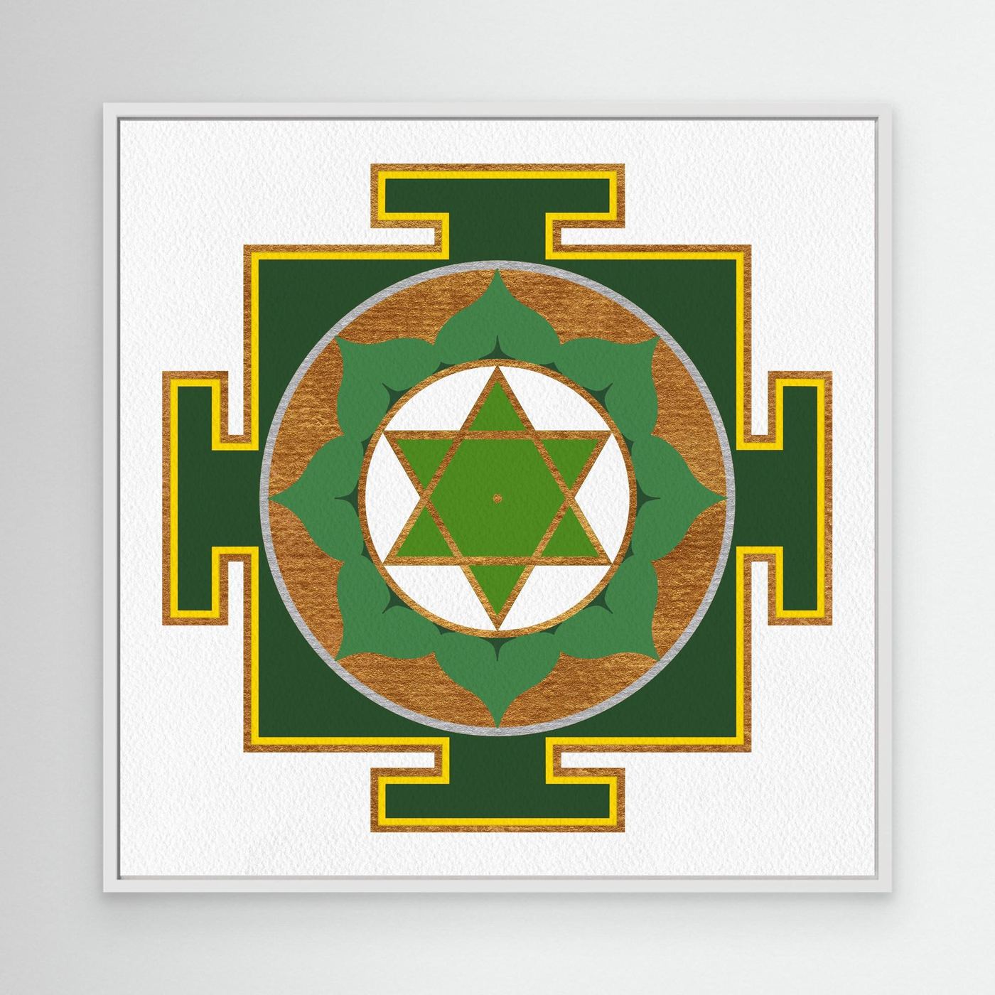 “Mercury Yantra” Canvas Print