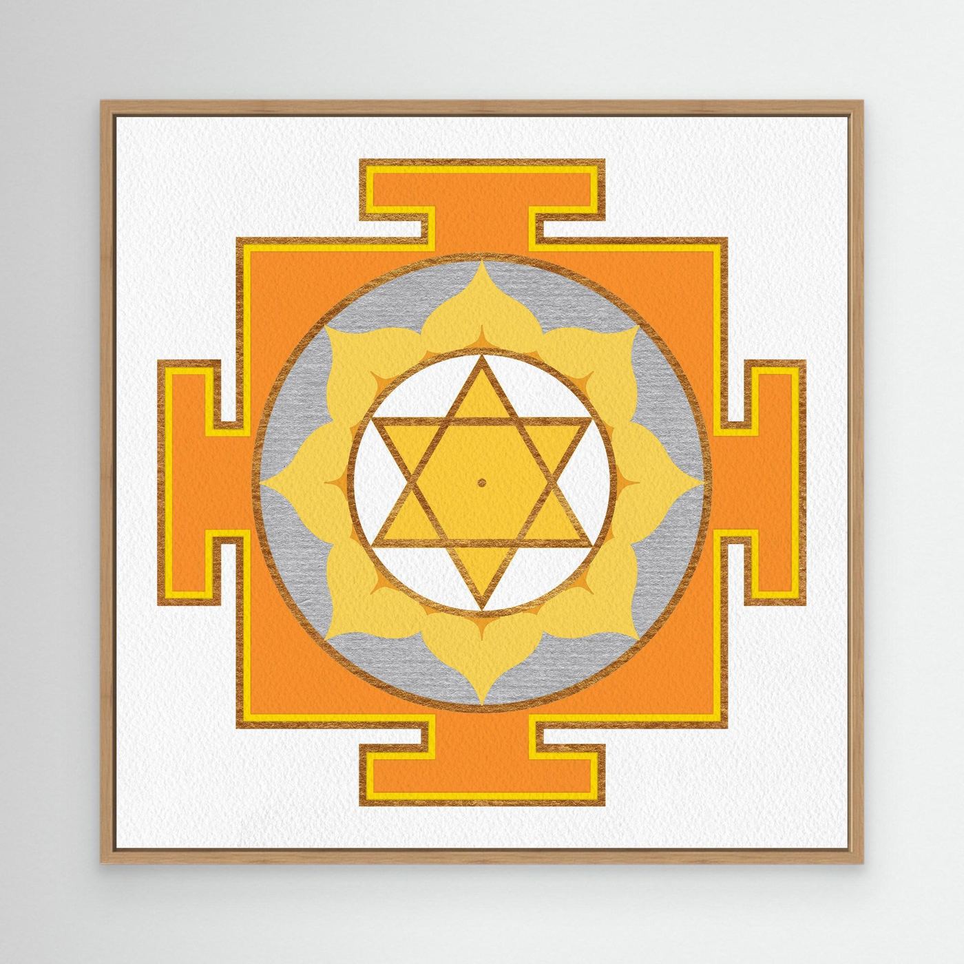“Jupiter Yantra” Canvas Print