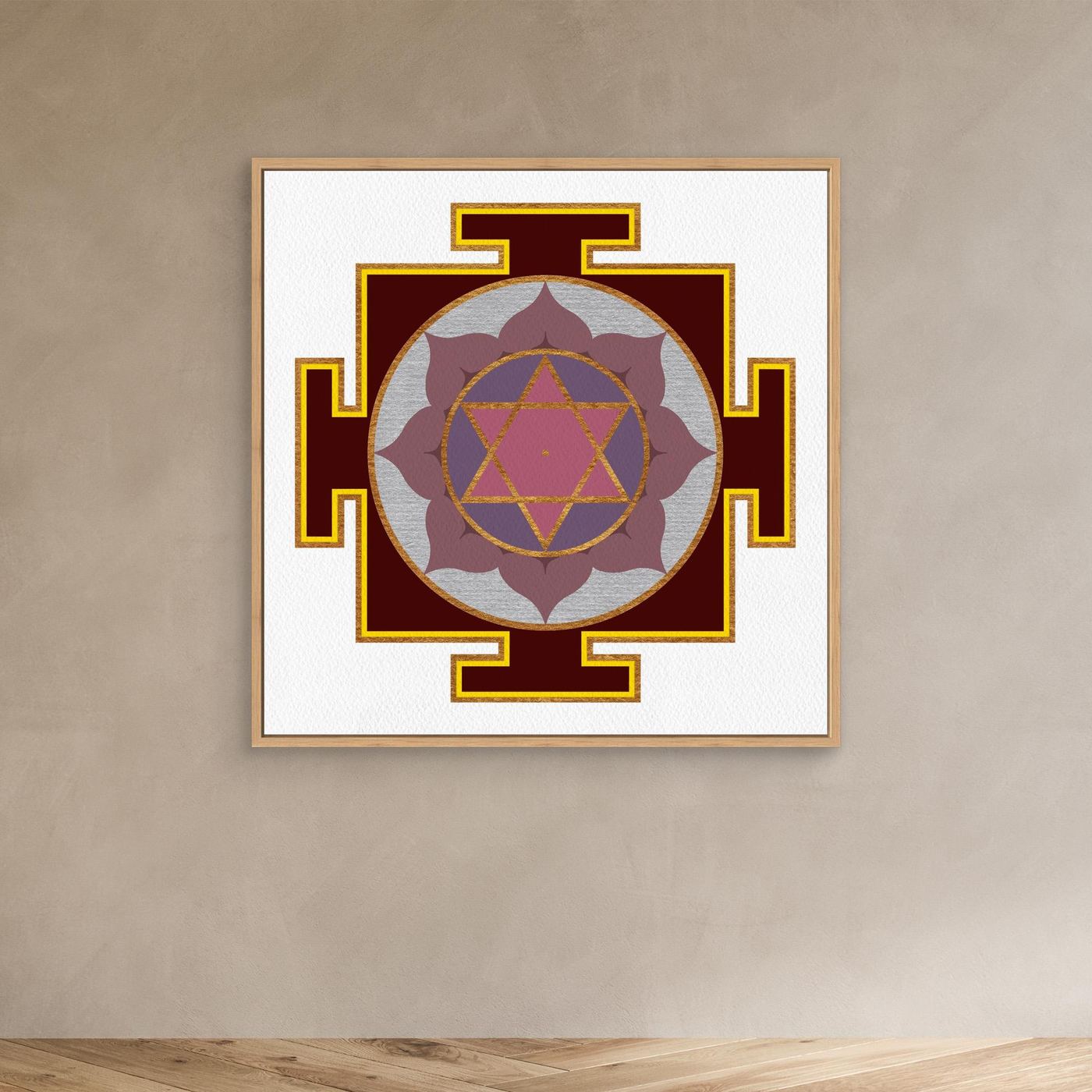 “Rahu Yantra” Canvas Print