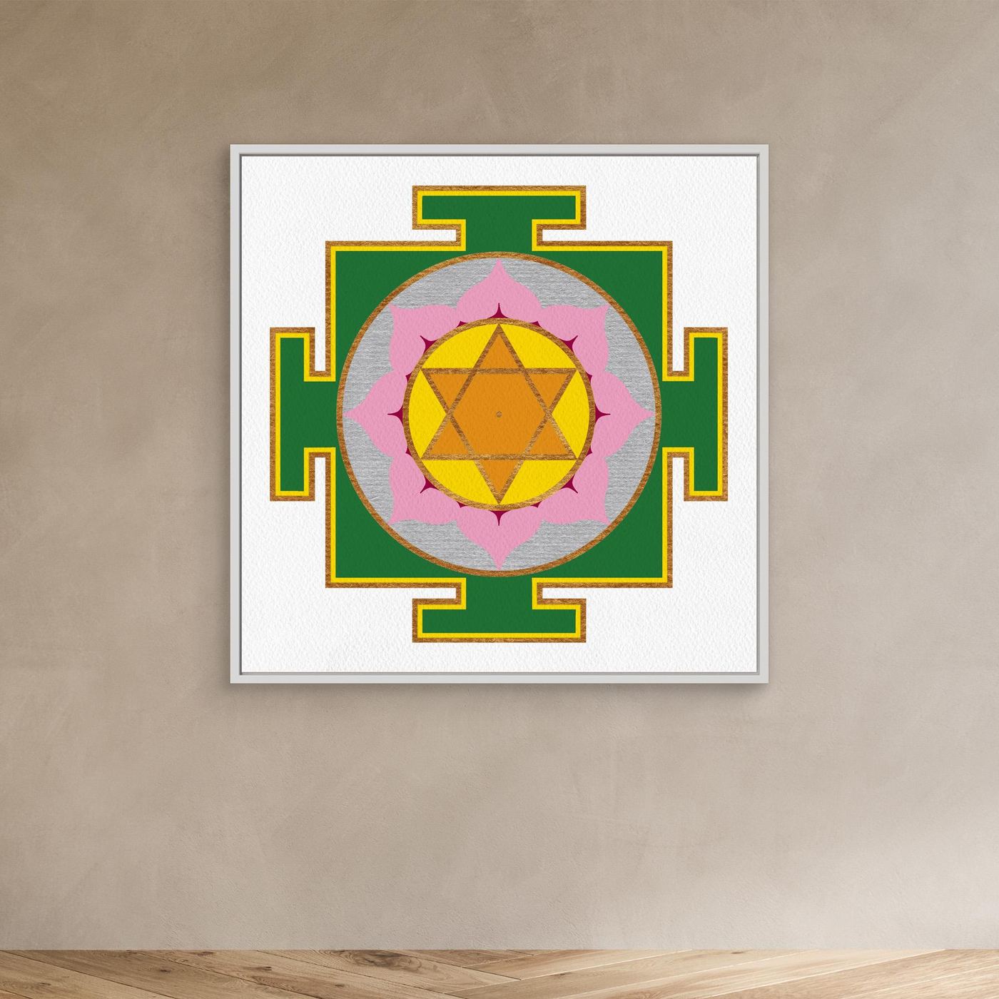 “Lakshmi Yantra” Canvas Print