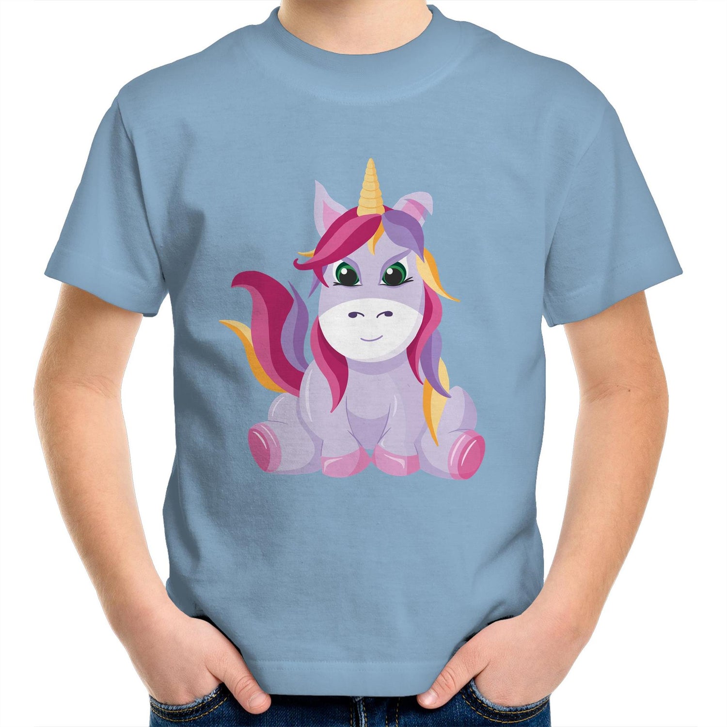Unicorn Kids Youth Crew T-Shirt