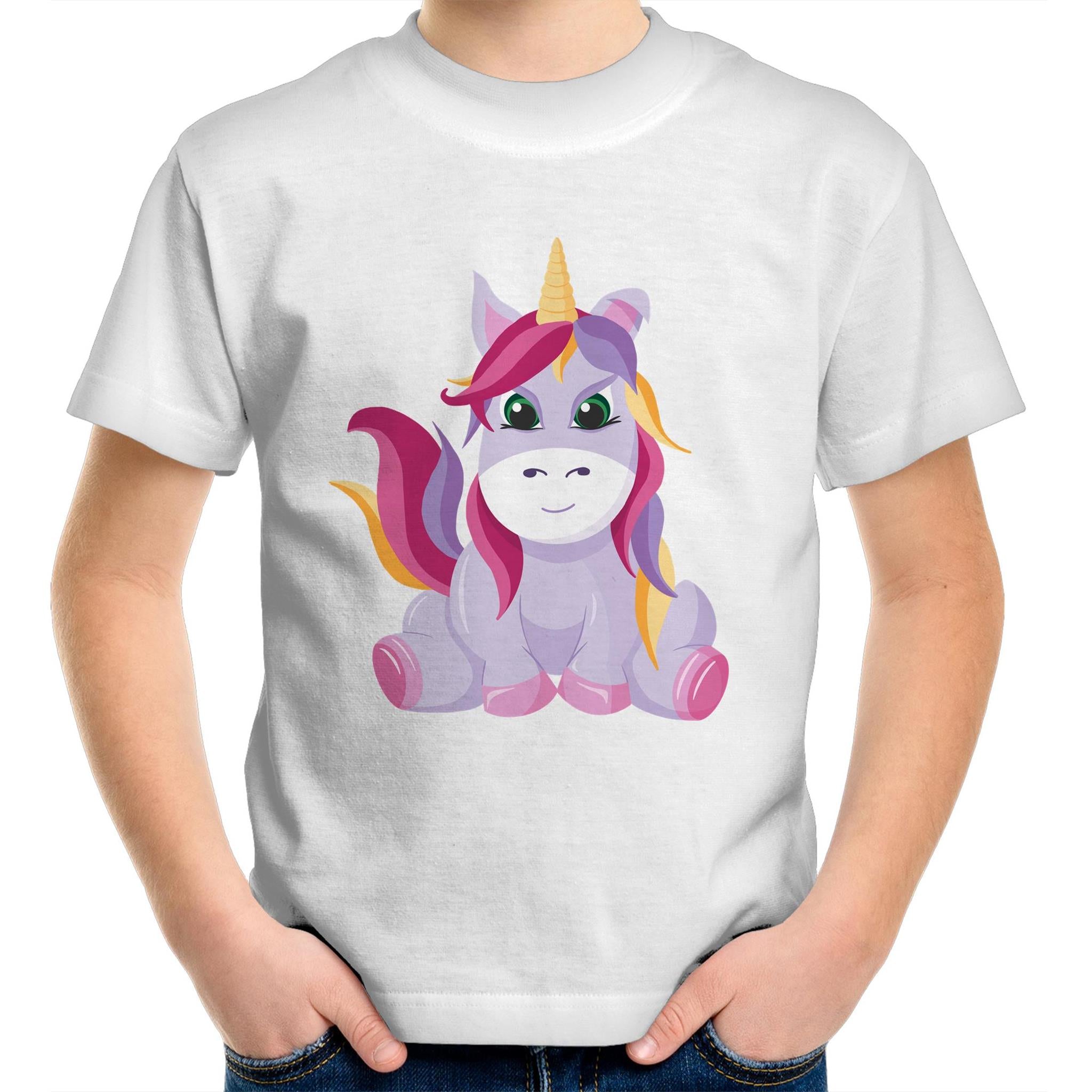 Unicorn Kids Youth Crew T-Shirt