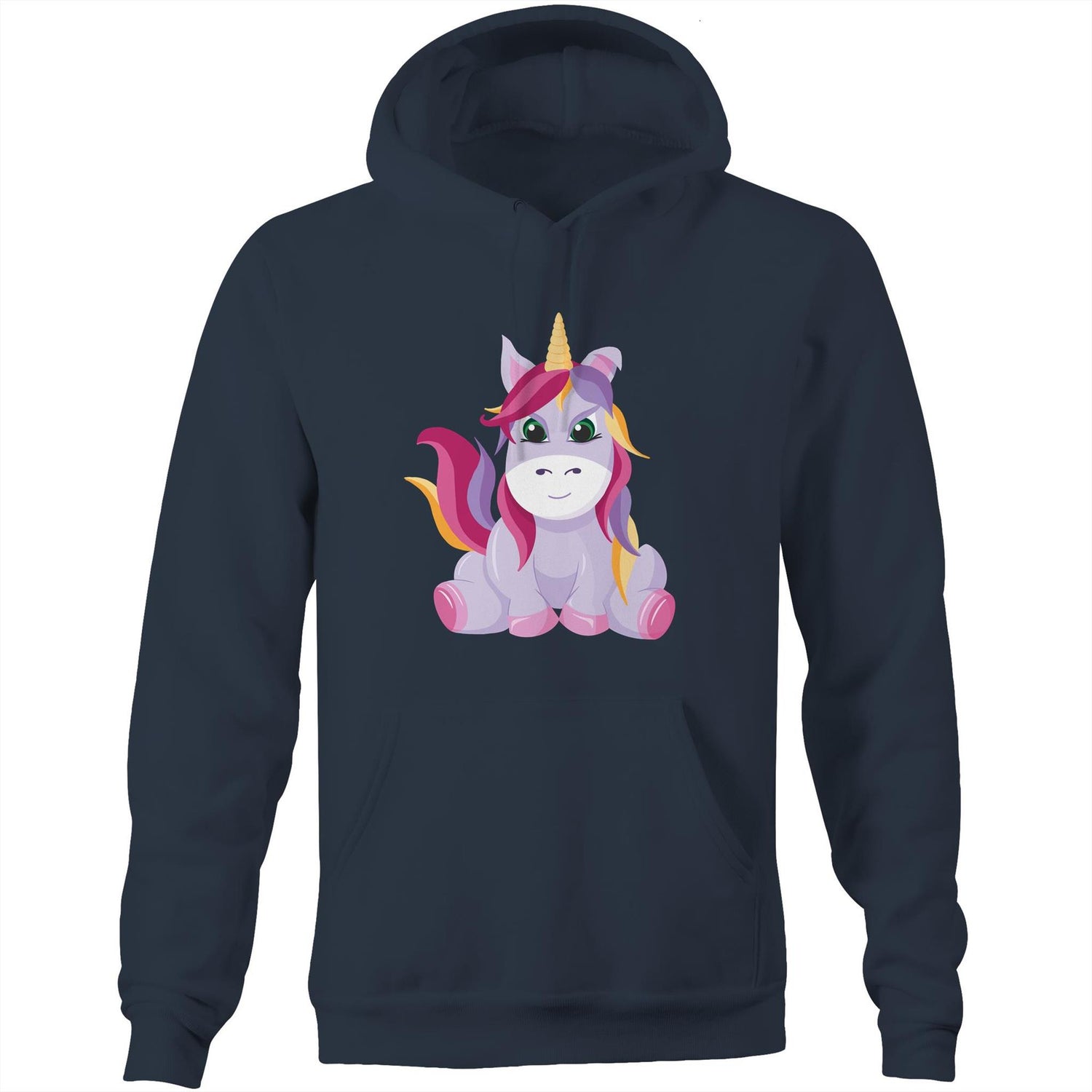 Unicorn Pocket Hoodie Sweatshirt