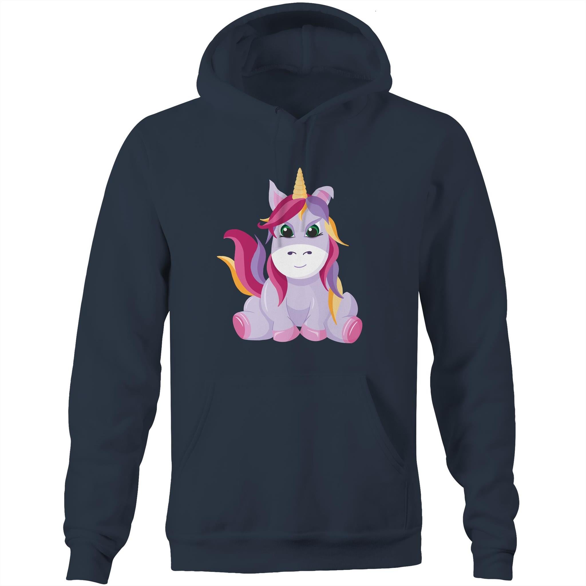 Unicorn Pocket Hoodie Sweatshirt