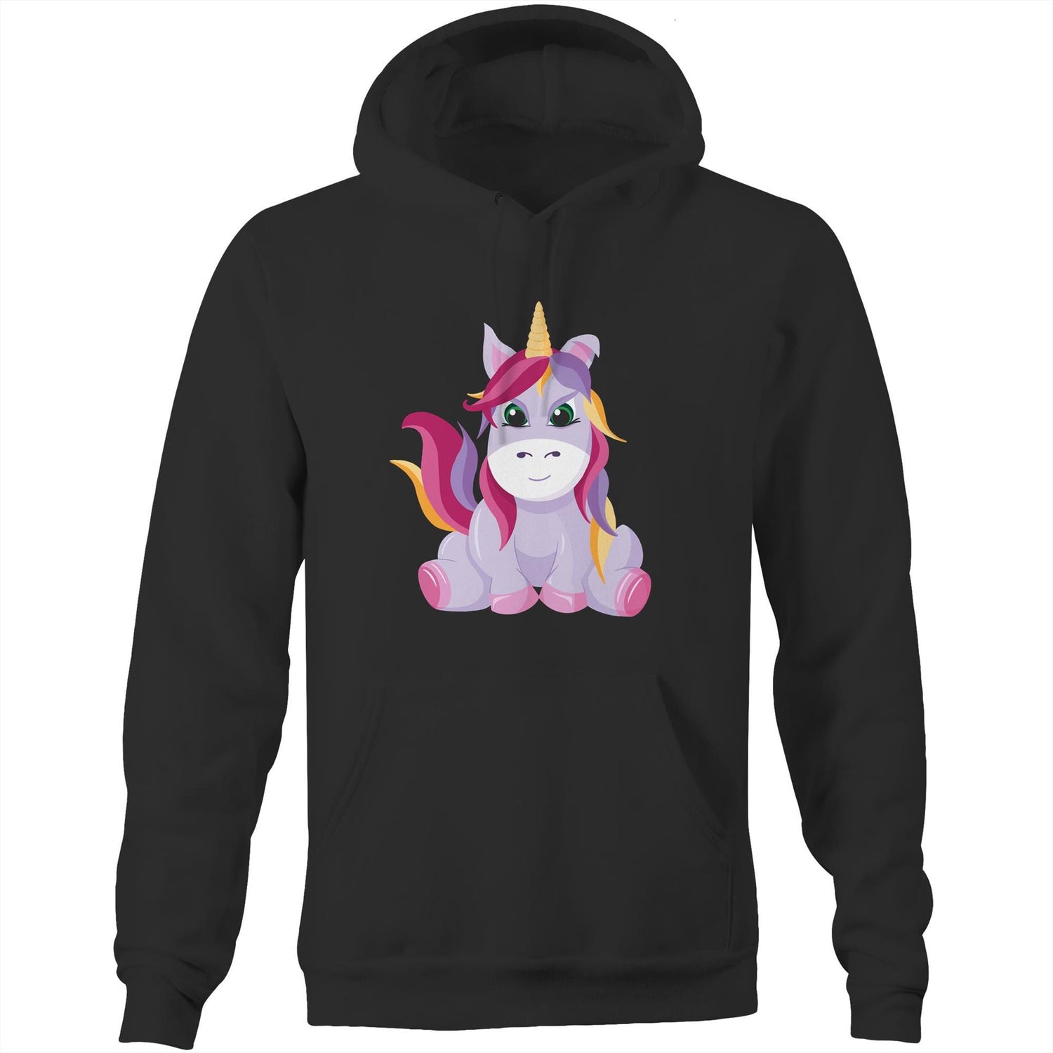 Unicorn Pocket Hoodie Sweatshirt