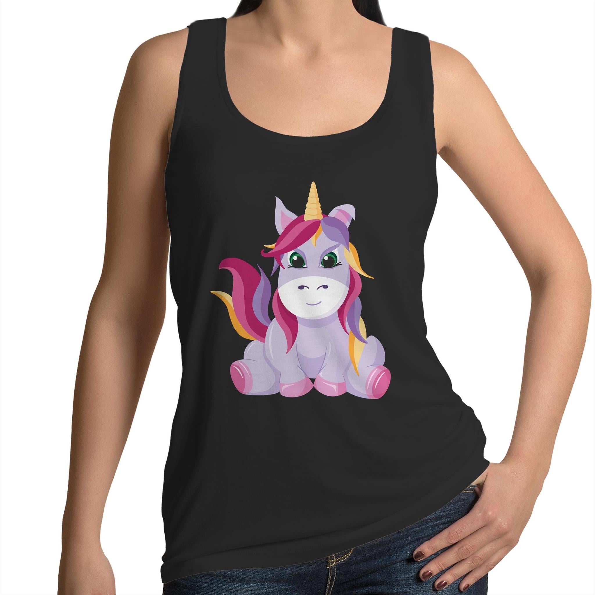 Unicorn Womens Singlet