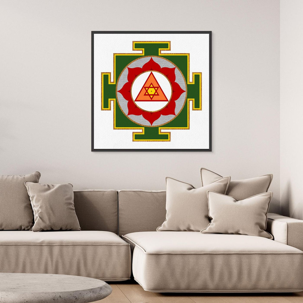 “Ganesha Yantra” Canvas Print