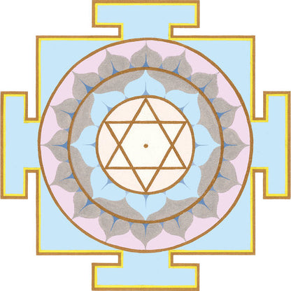 Painting the Moon Yantra: A Journey into Intuition and Emotional Balance