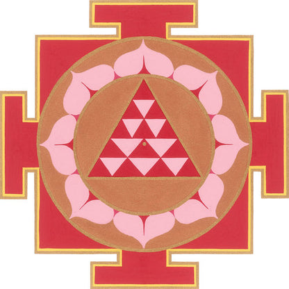Painting the Mars Yantra: A Journey into Strength, Courage, and Determination