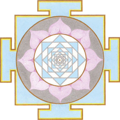 Painting the Venus Yantra: A Journey into Love, Beauty, and Harmony