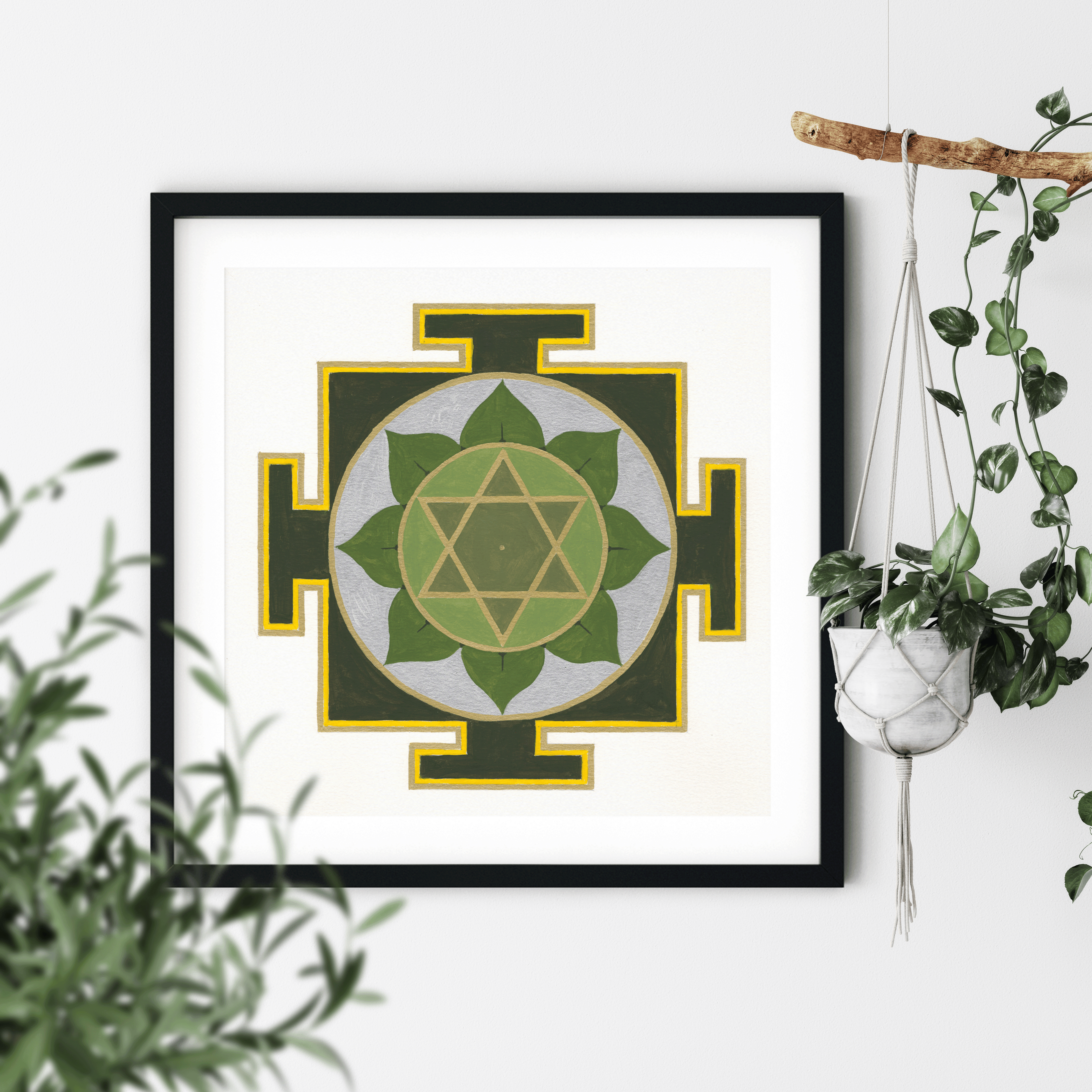 Painting the Ketu Yantra: A Journey into Spiritual Liberation, Detachment, and Inner Wisdom