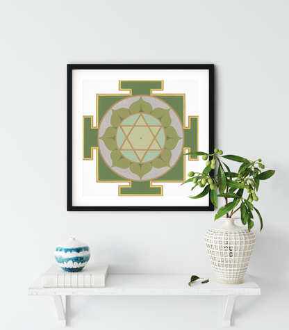 Painting the Ketu Yantra: A Journey into Spiritual Liberation, Detachment, and Inner Wisdom