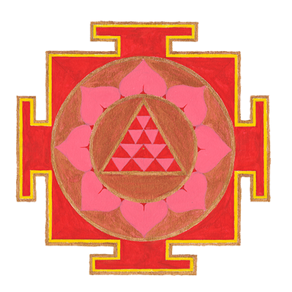 Painting the Mars Yantra: A Journey into Strength, Courage, and Determination