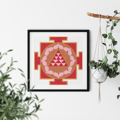 Painting the Mars Yantra: A Journey into Strength, Courage, and Determination
