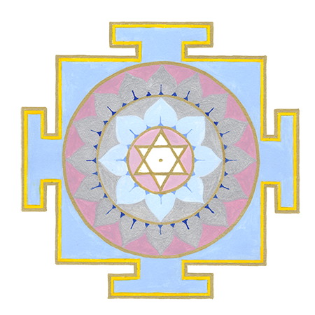 Painting the Moon Yantra: A Journey into Intuition and Emotional Balance