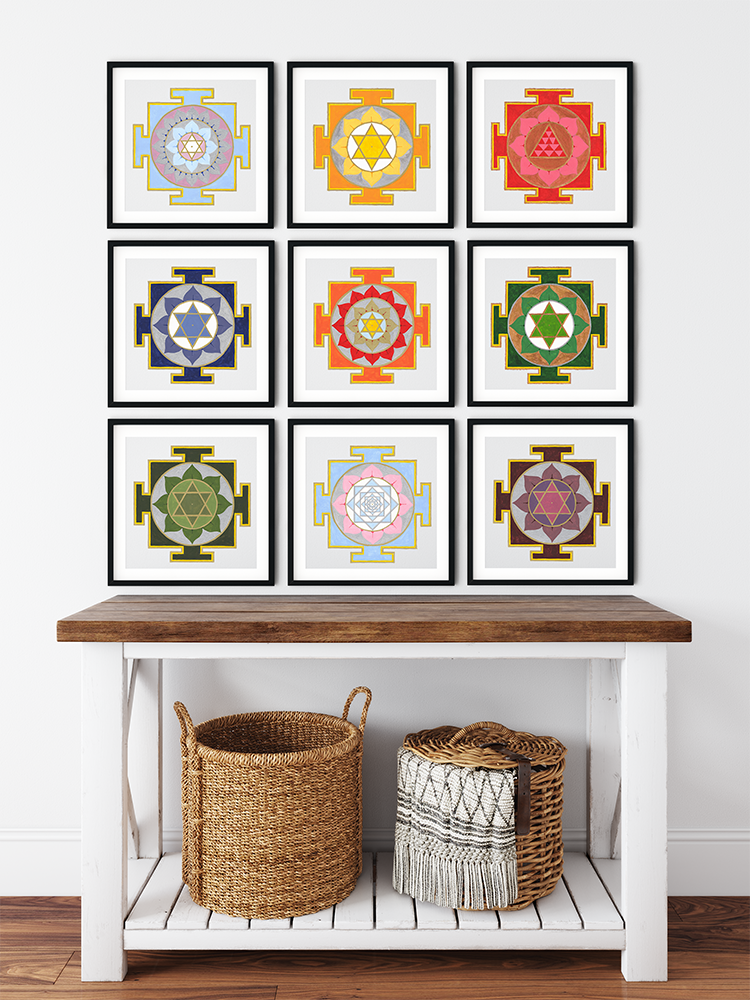 Painting Planetary Yantras: Align with the Cosmic Energies of the Planets