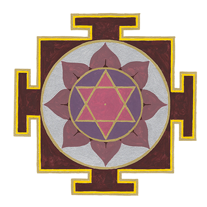 Painting the Rahu Yantra: A Journey into Transformation, Ambition, and Mystical Power