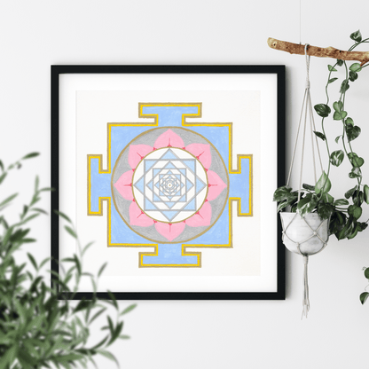 Painting the Venus Yantra: A Journey into Love, Beauty, and Harmony