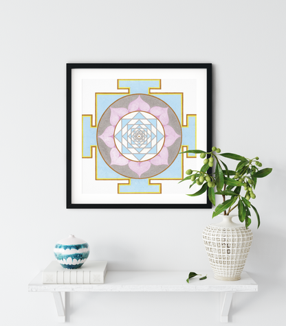 Painting the Venus Yantra: A Journey into Love, Beauty, and Harmony