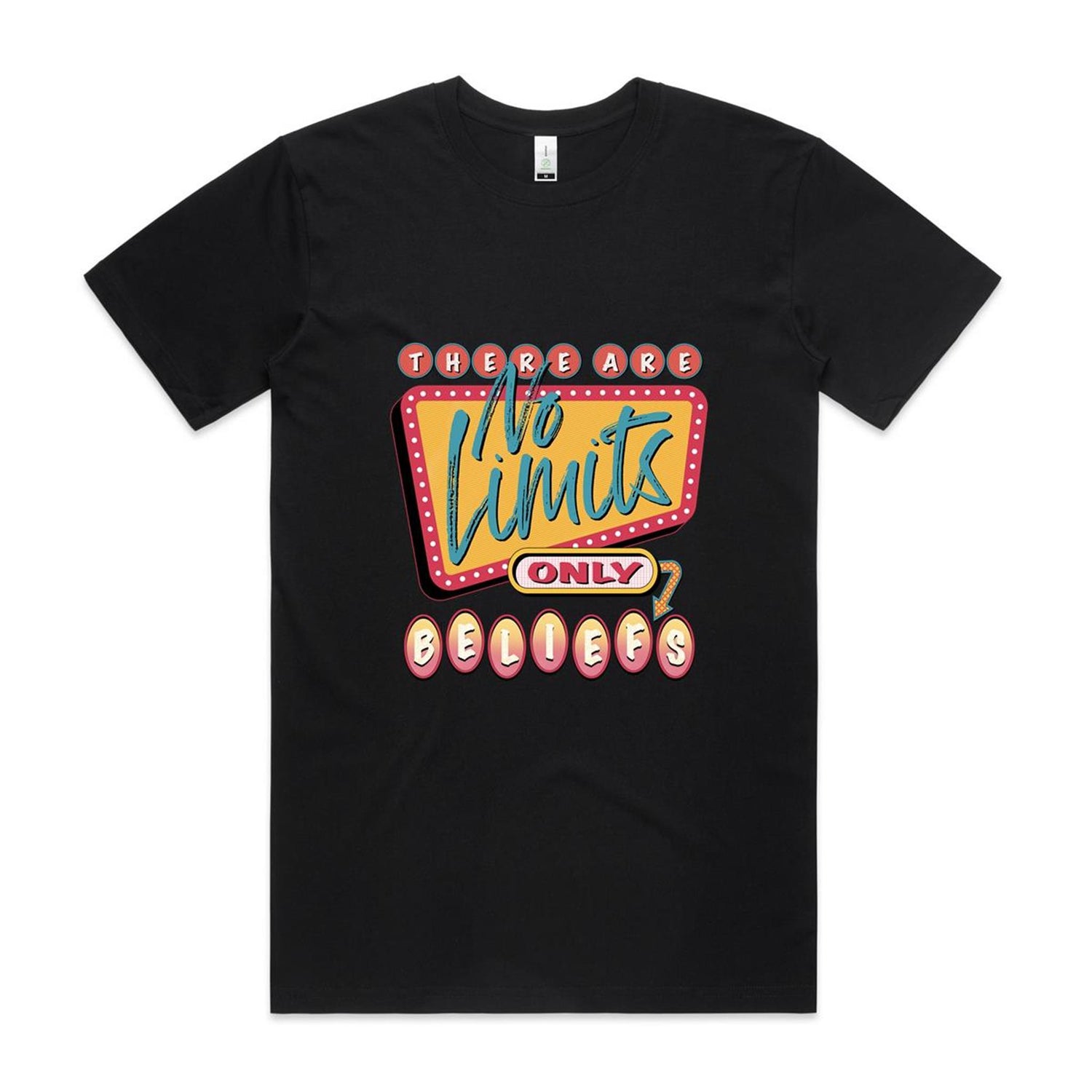Limitless Retro AS Colour Staple Organic Tee