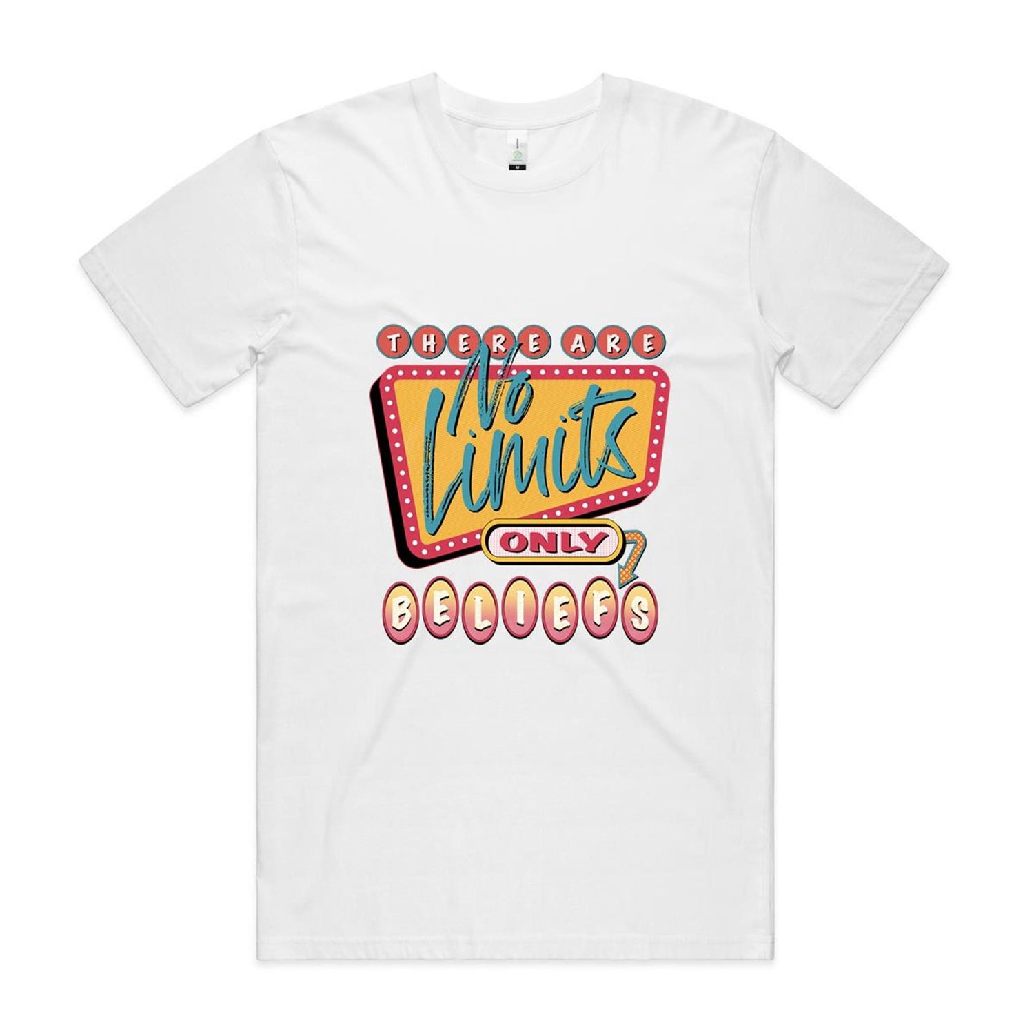 Limitless Retro AS Colour Staple Organic Tee