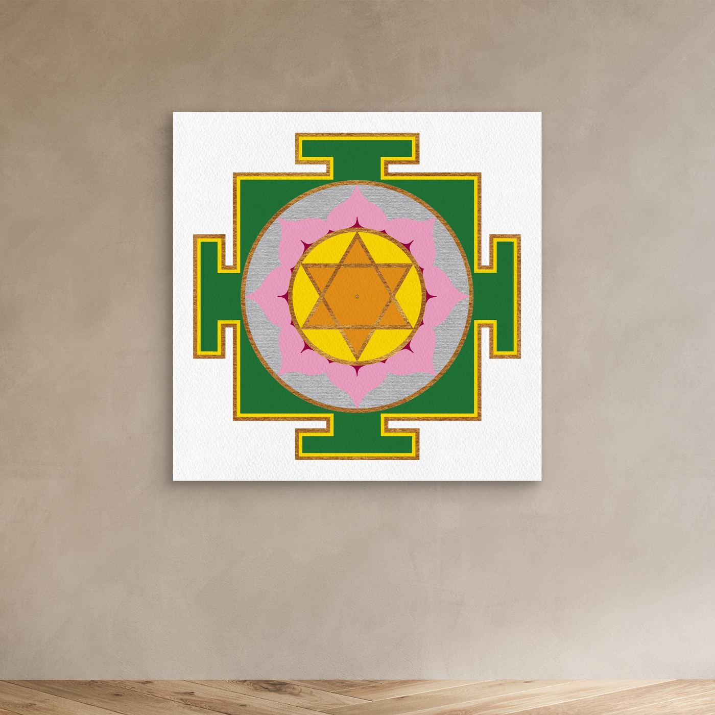 “Lakshmi Yantra” Canvas Print