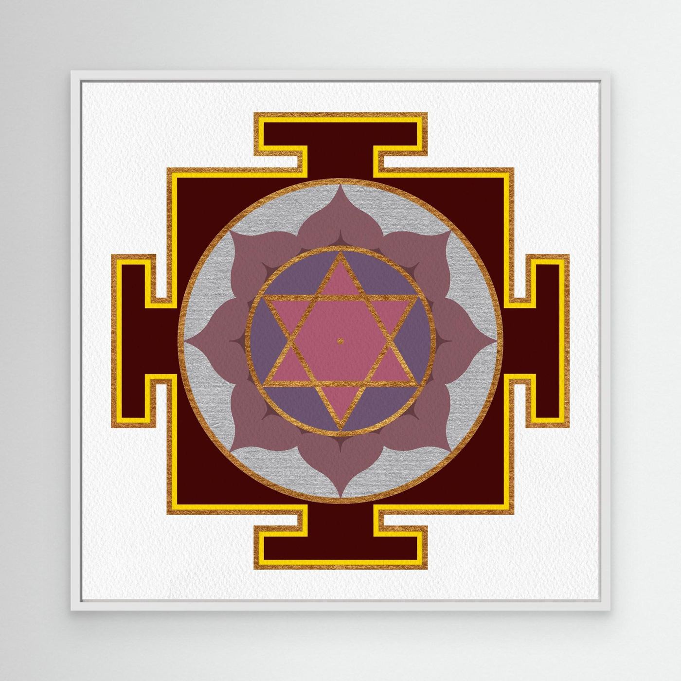 “Rahu Yantra” Canvas Print