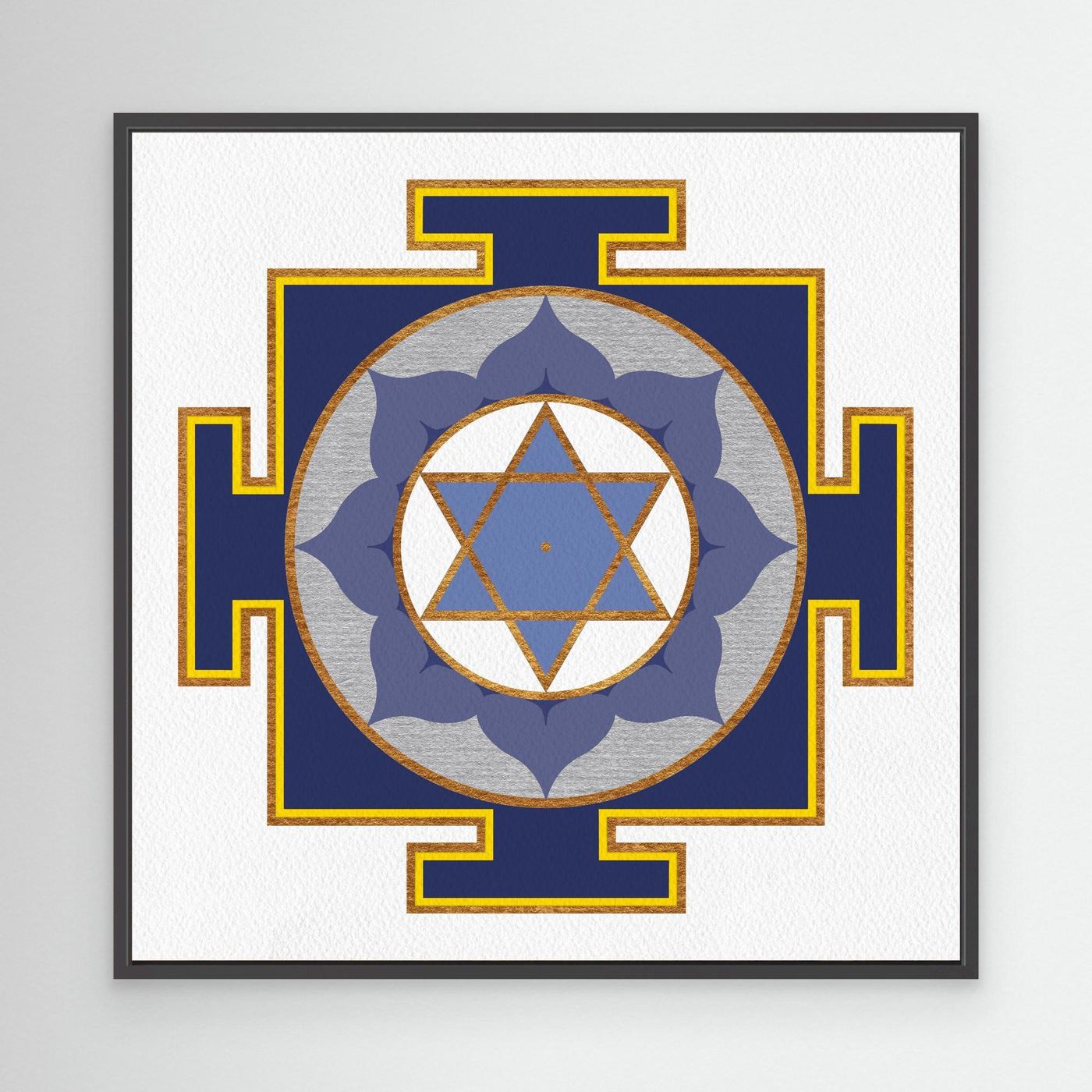 “Saturn Yantra” Canvas Print