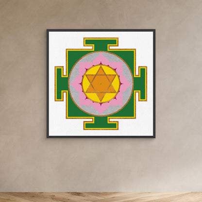 “Lakshmi Yantra” Canvas Print