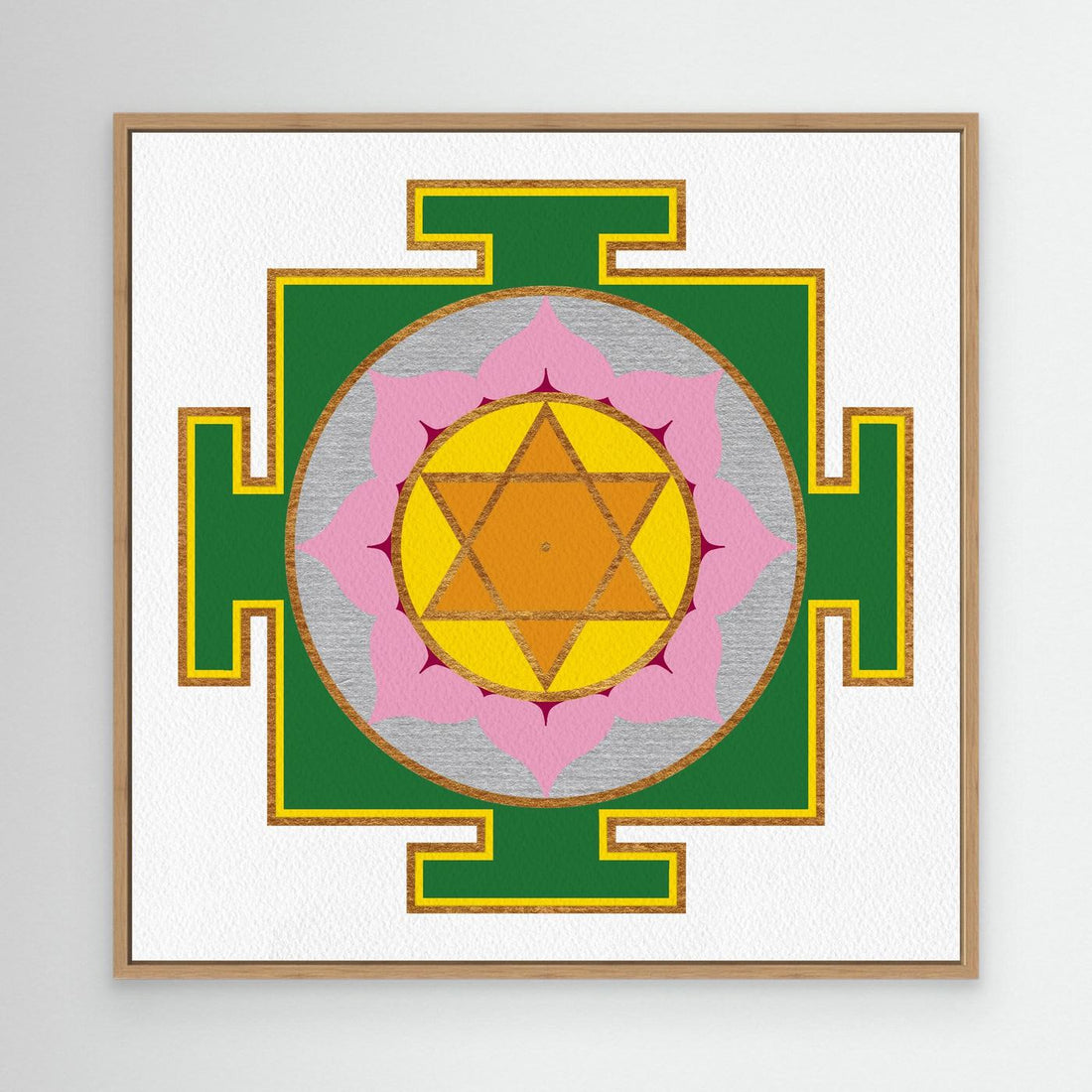 “Lakshmi Yantra” Canvas Print
