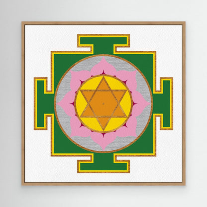 “Lakshmi Yantra” Canvas Print