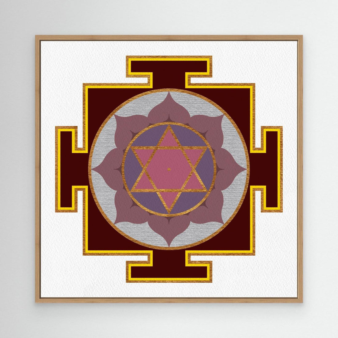 “Rahu Yantra” Canvas Print