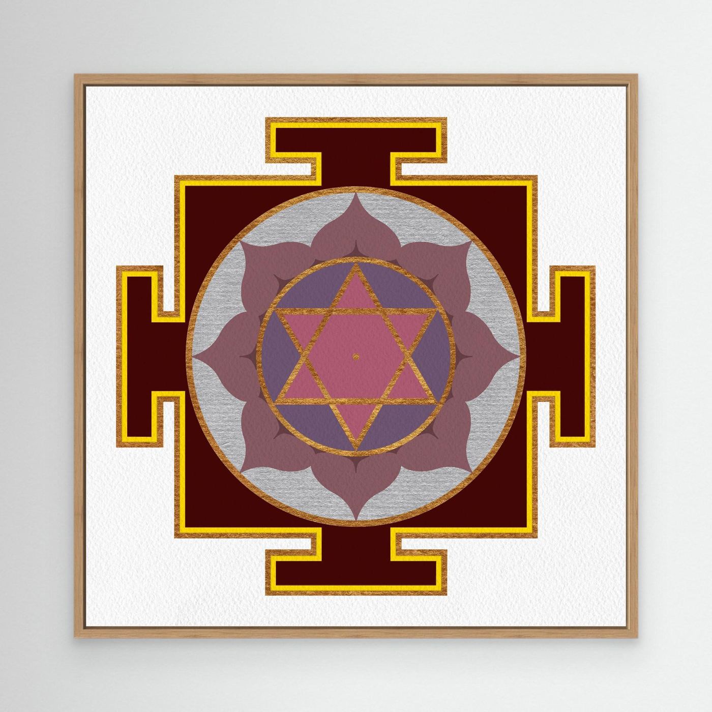 “Rahu Yantra” Canvas Print