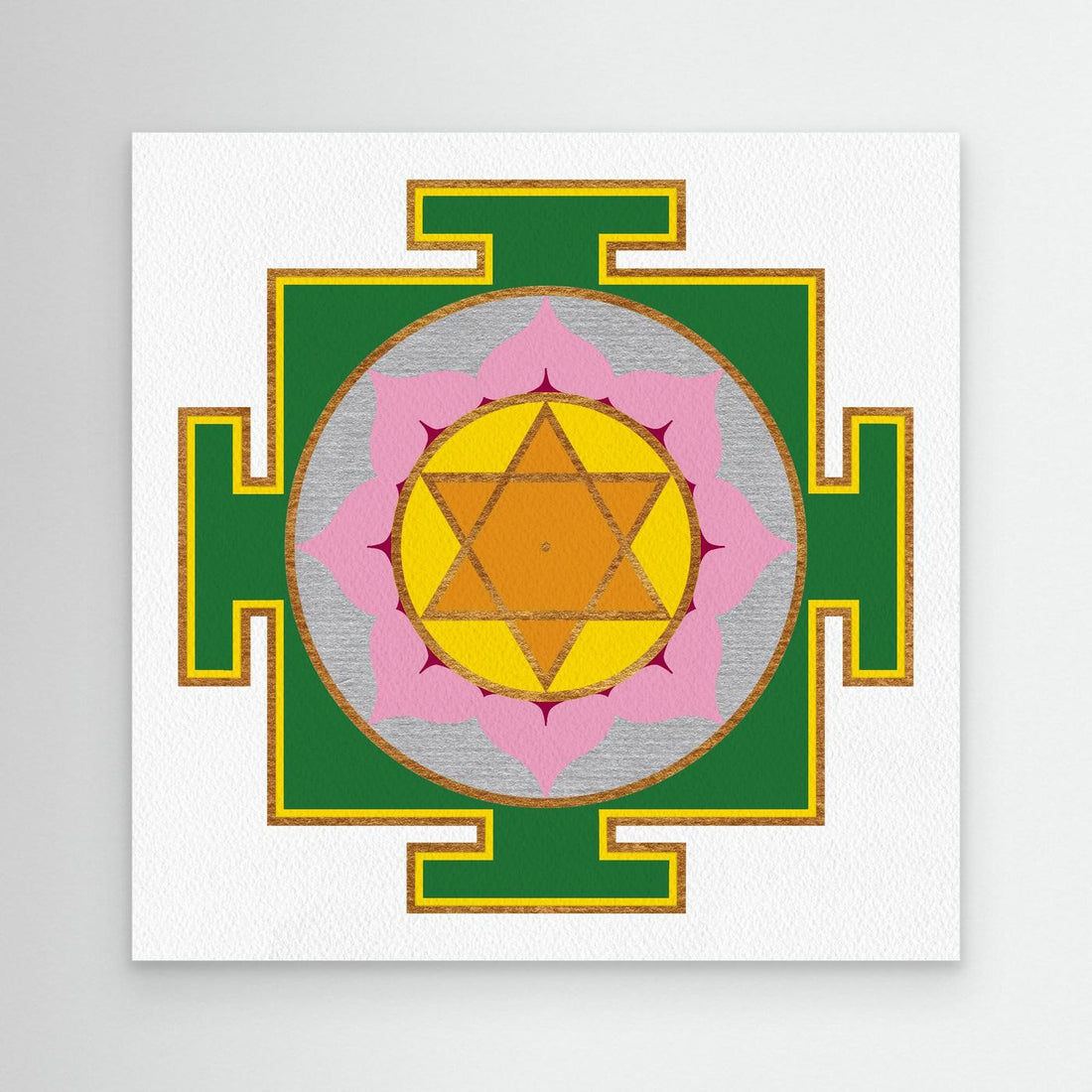 “Lakshmi Yantra” Canvas Print