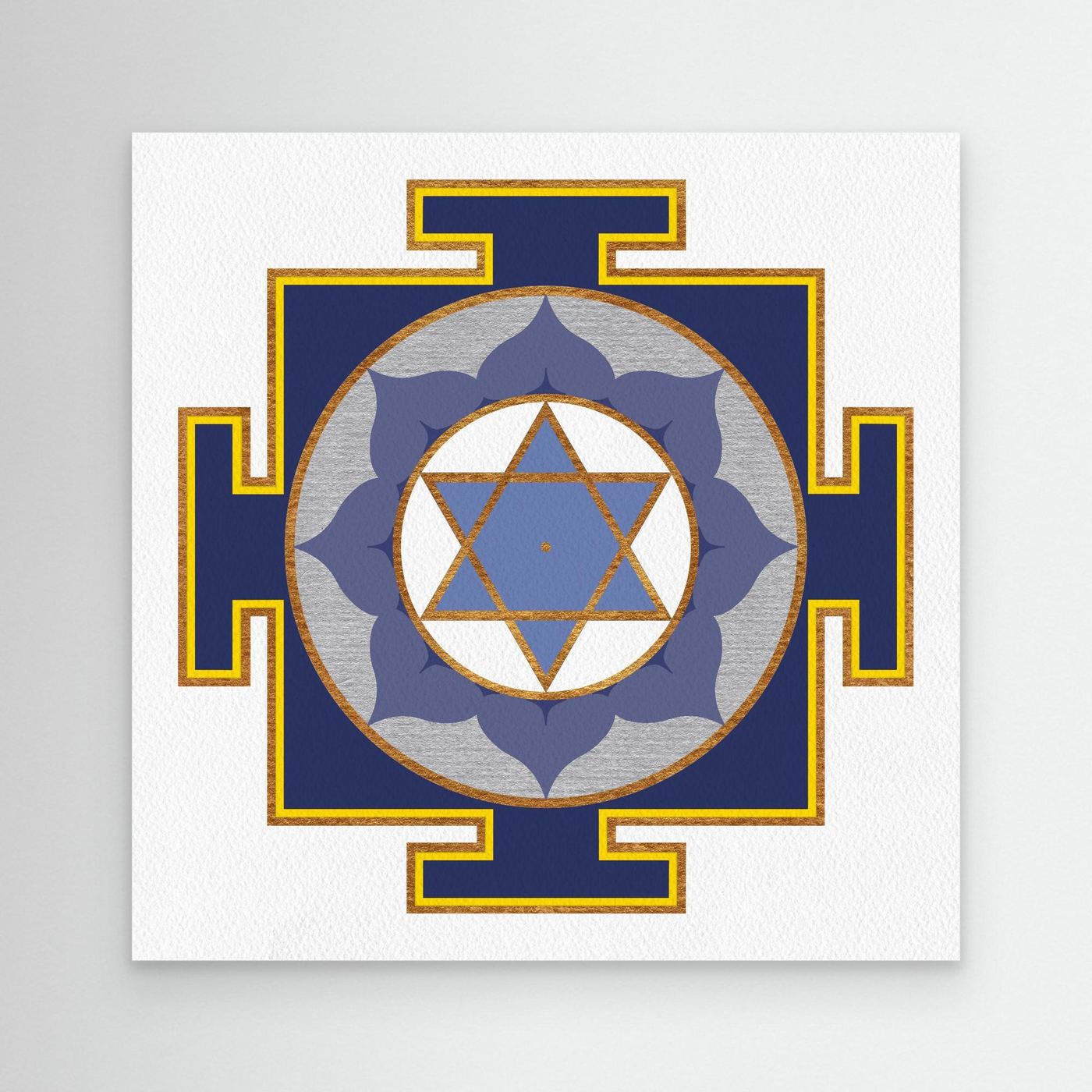 “Saturn Yantra” Canvas Print