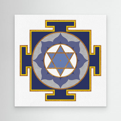 “Saturn Yantra” Canvas Print