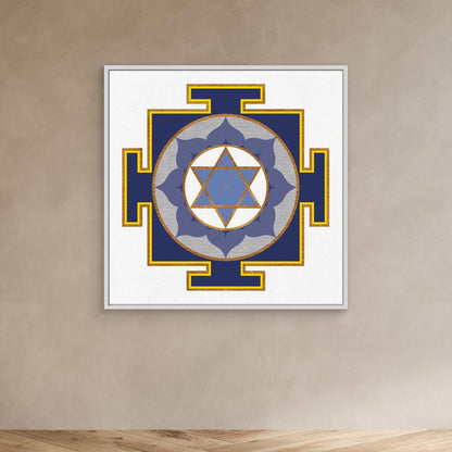 “Saturn Yantra” Canvas Print