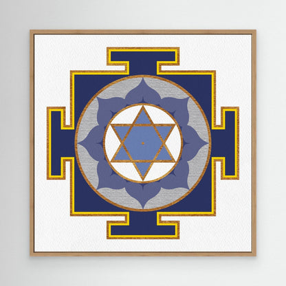 “Saturn Yantra” Canvas Print